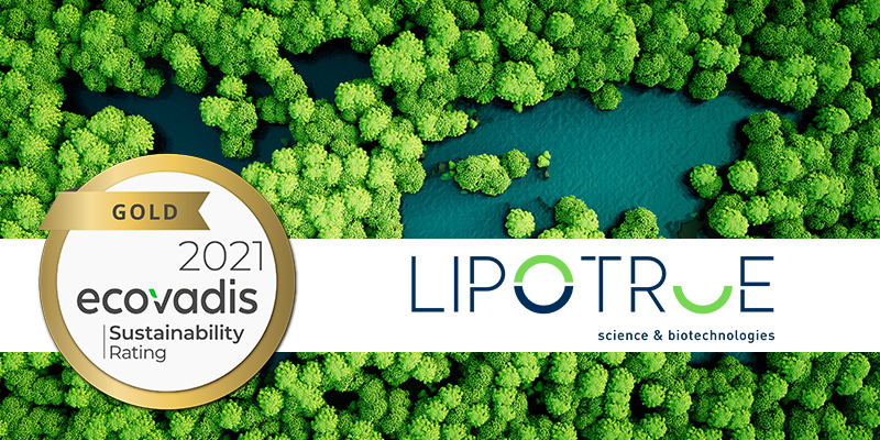 EcoVadis CSR Ranking : Gold Medal for LipoTrue