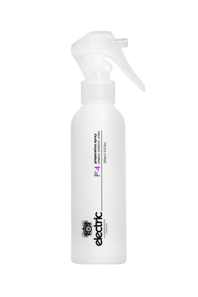 Electric Hair joins multitasking trend with P-4 Preparation Spray