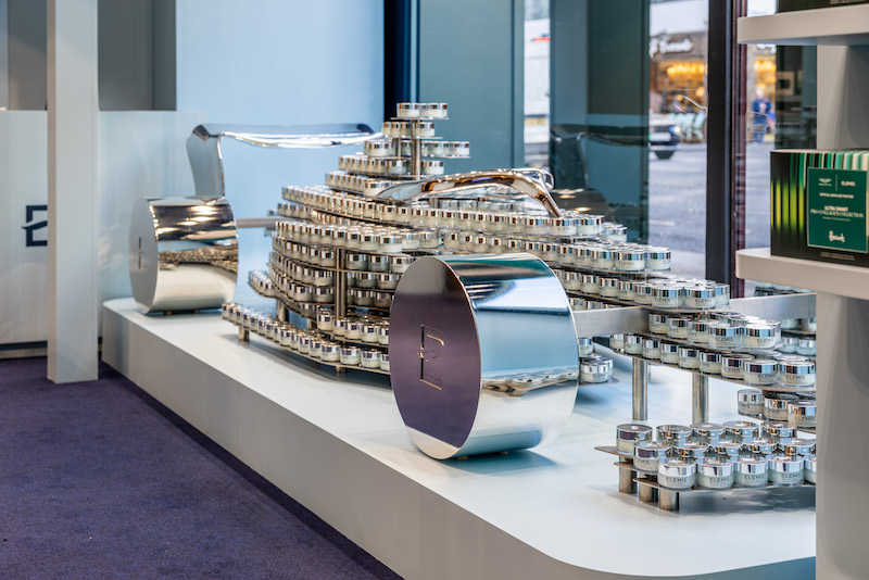 Elemis accelerates its Formula 1 partnership with new pop-up at Harrods