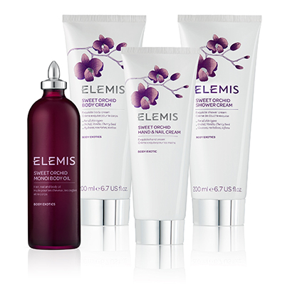 Elemis launches Sweet Orchid body care collection