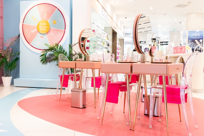 Elemis opens On The Glow pop-up space at Debenhams