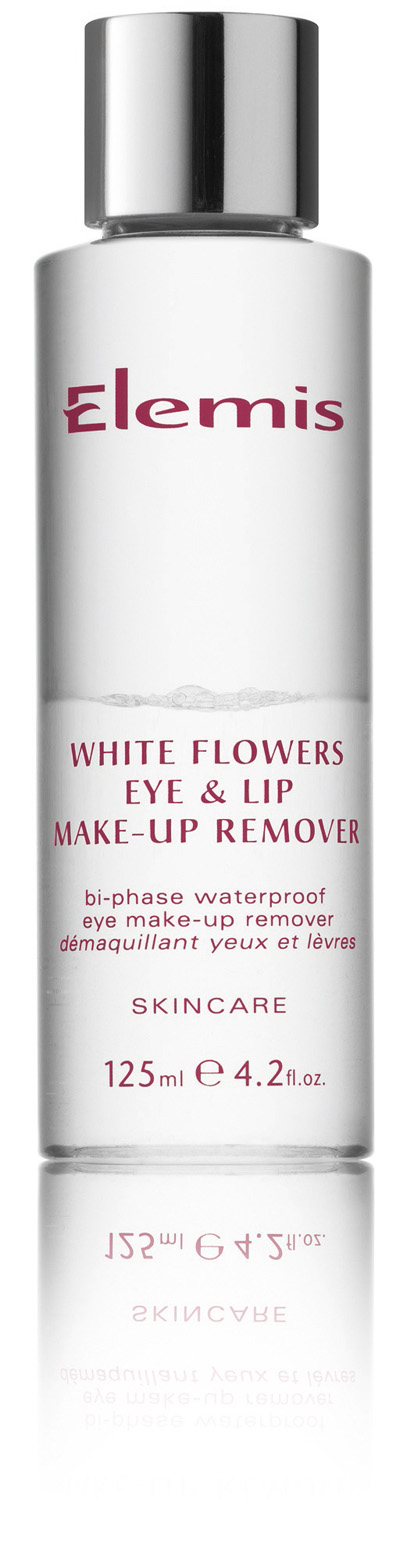 Elemis tackles longwear trend with new White Flowers Eye & Lip Make-Up Remover