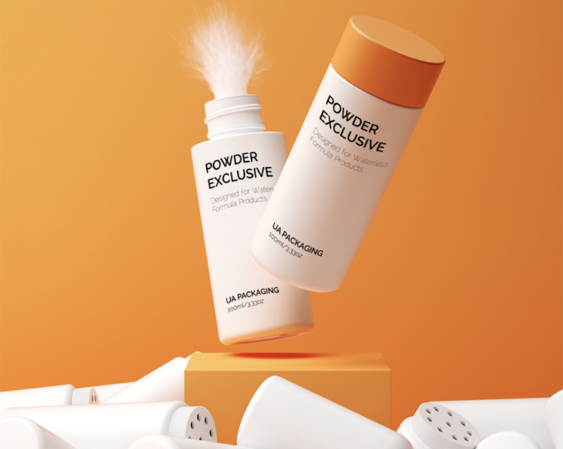 Elevate your waterless beauty product by Powder-exclusive bottle