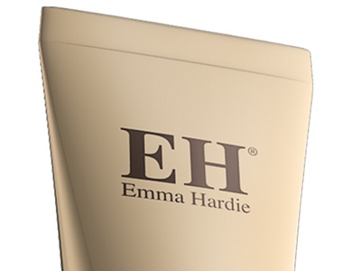 Emma Hardie uses Quadpack's airless tube for facial mist