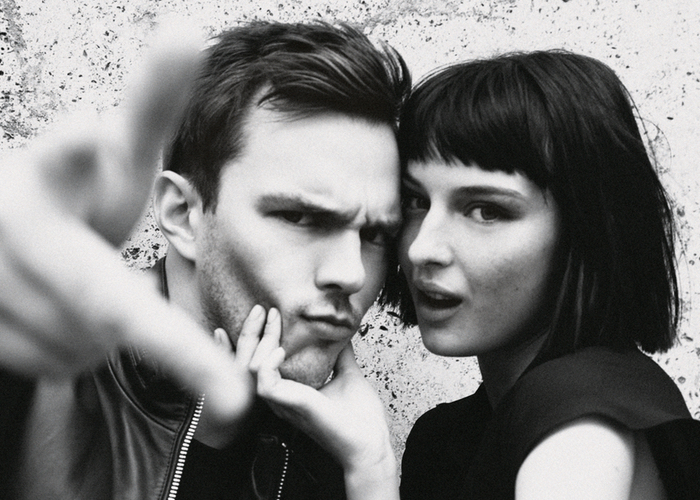 Emporio Armani unveils Nicholas Hoult and Alice Pagani as new faces for fragrance line