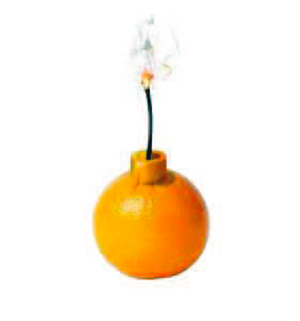 Endemic citrus greening is affecting U.S. oranges crop and the Brazilian production