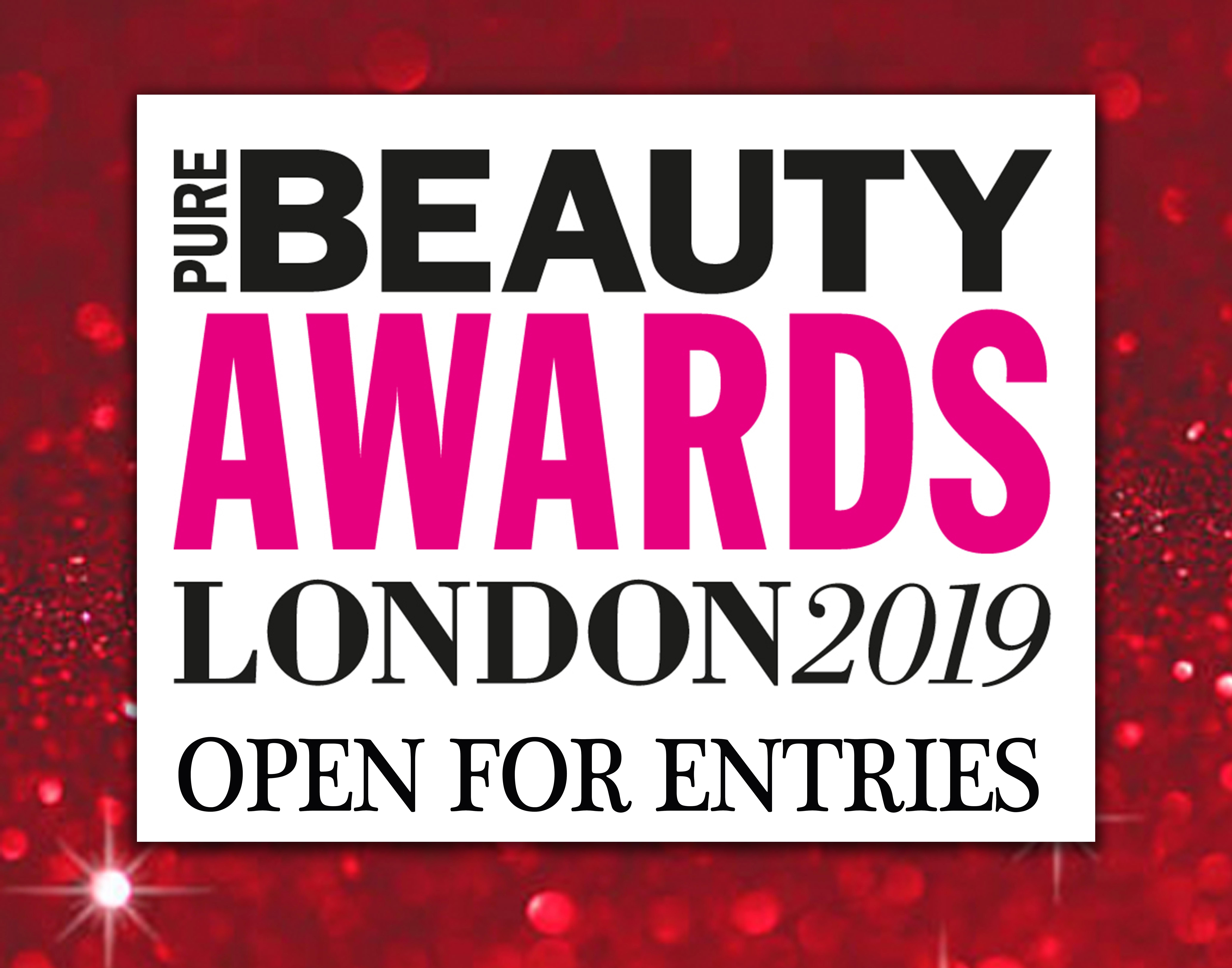 Entries now open for the 2019 Pure Beauty Awards London