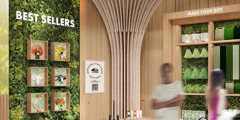 Estée Lauder unveils sustainable retail store programme