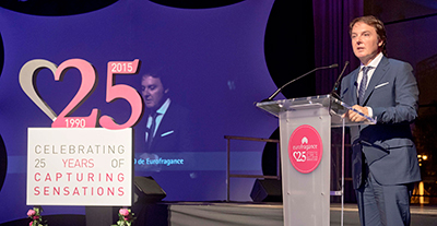 Eurofragance celebrates its 25th anniversary with more than 300 guests