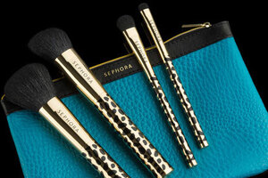 Exclusive Sephora Gold Den Brush Set