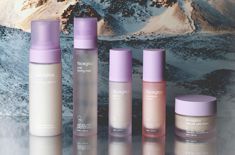 Facegloss packaging blends recyclability with aesthetics
