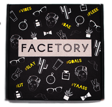 Facetory reveals limited edition men's subscription box