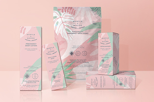 Falconer collaborates with Myrtle and Maude to create stand-out cartons for new skin care range
