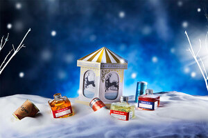 Falconer has once again raised the bar in festive gifting with their Christmas gift pack - a carousel of Christmas wonders