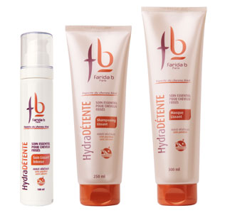 Farida b unveils new straightening trio