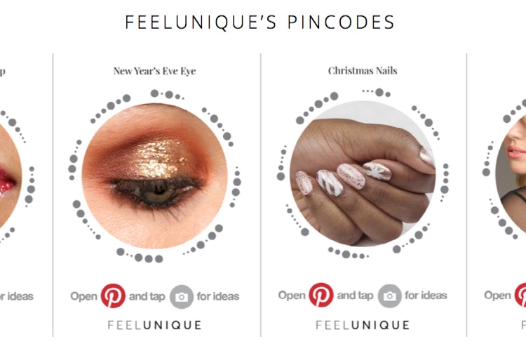 Feelunique launches new beauty Pincodes in Pinterest UK retail first
