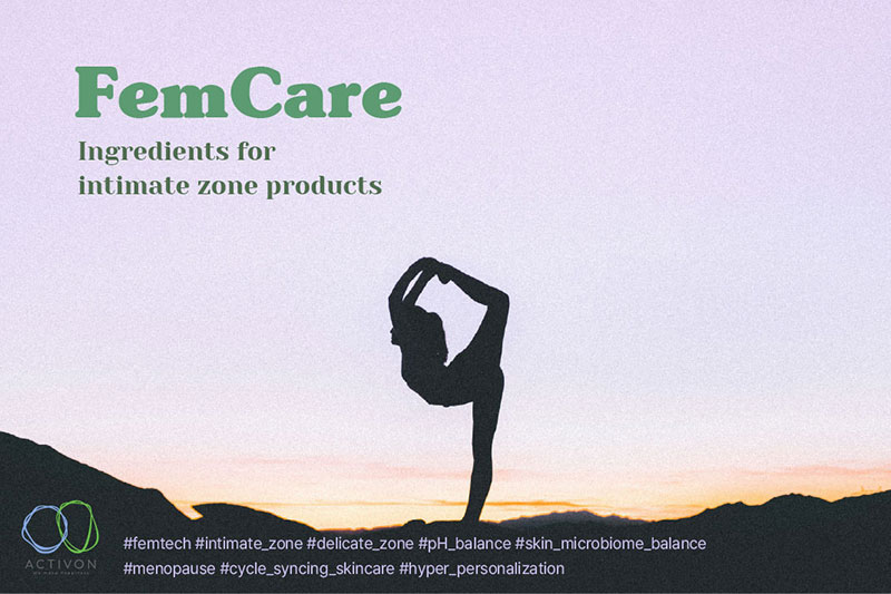Femcare - Ingredients for intimate zone products