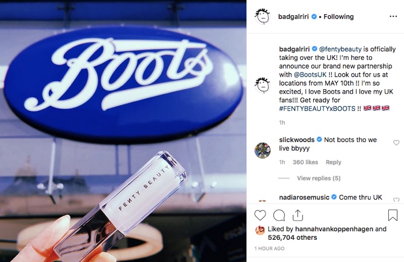 Image via Instagram @badgalriri