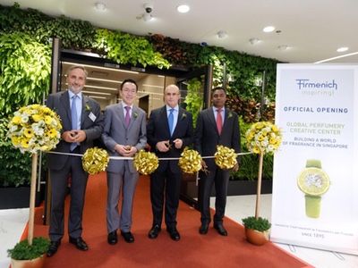 Firmenich opens Global Perfumery Creative Centre in Singapore