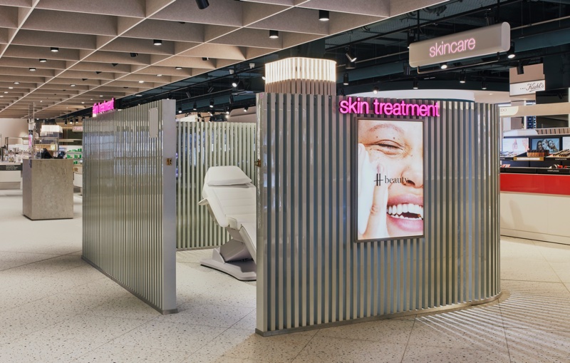 Harrods' Skin Treatment Station