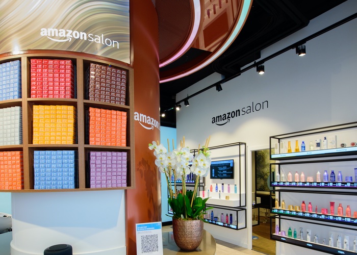 First look inside Amazon’s hair and beauty salon 
