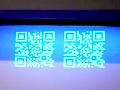Fluorescent inks may foil counterfeiters