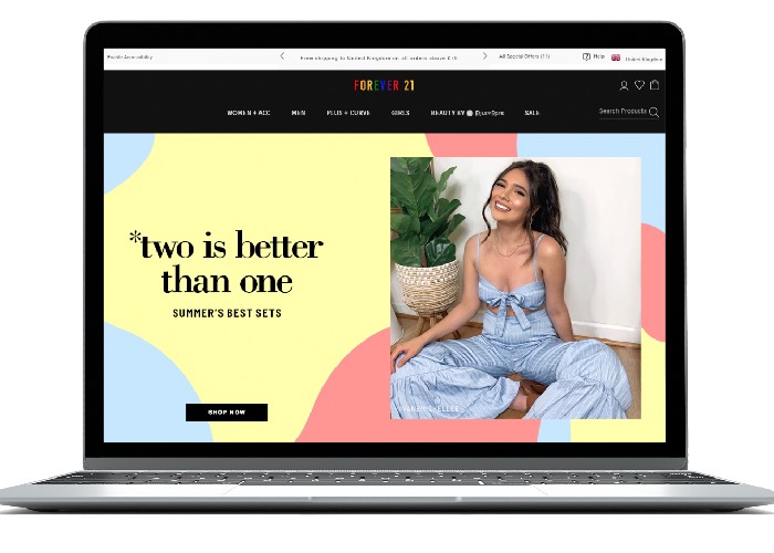 Forever 21 re-enters UK market online after physical store shutdown
