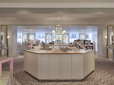 Fortnum & Mason unveils Georgian-inspired beauty floor