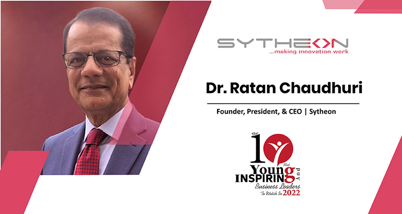 Founder and CEO Dr. Ratan Chaudhuri named as a top 10 inspiring business leader by Inc. magazine to watch in 2022