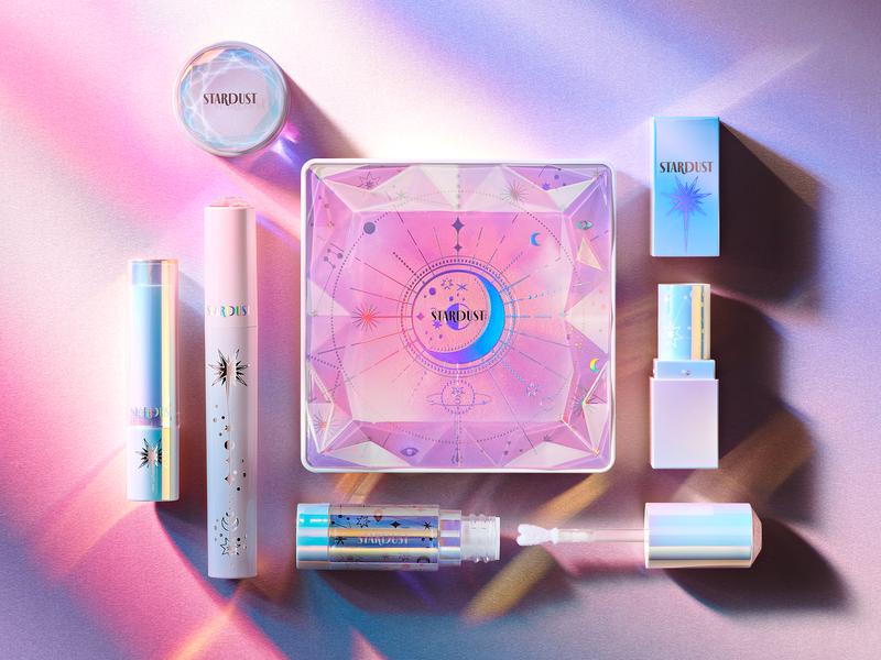 HCP offers packaging for cosmetics with sparkly and iridescent finishes key to the Y2K trend