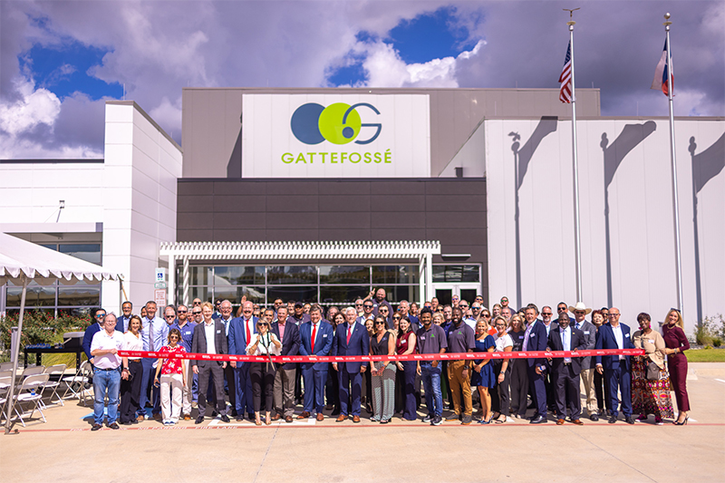 Gattefossé inaugurates new manufacturing facility in Lufkin, Texas