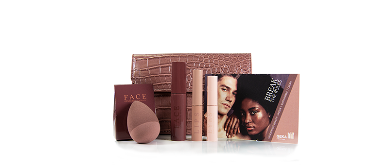 GEKA launches genderless beauty collection Break the Rules at MakeUp in Los Angeles 2020