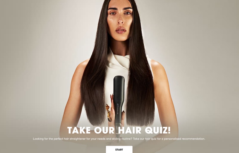GHD is the next big beauty brand to embrace AI in its marketing