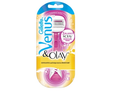 Gillette launches Venus & Olay Sugarberry Razor
