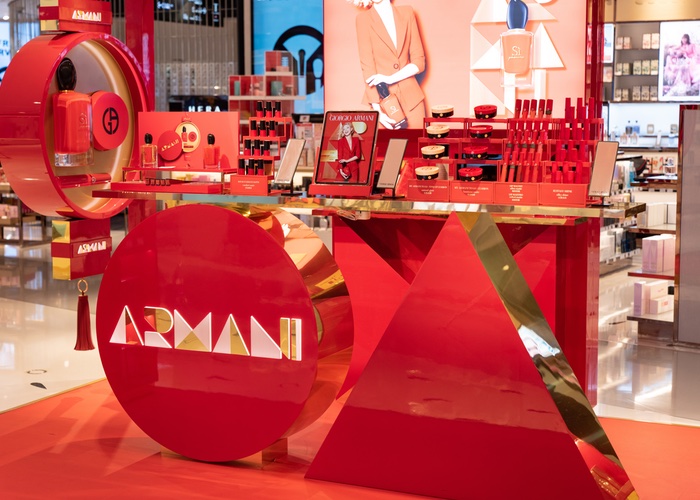 Giorgio Armani Beauty kicks off Chinese New Year with new travel pop-up

