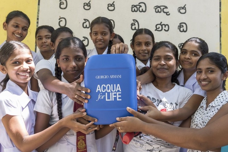 Giorgio Armani’s Acqua for Life enters ninth year of providing families with clean water 
