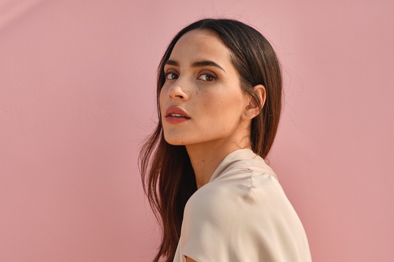 Adria Arjona for Giorgio Armani