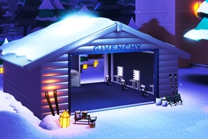 Givenchy transforms its world on Roblox into a ‘Winter Wonderland’