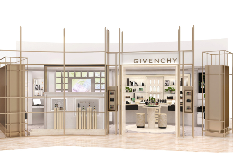 Givenchy unveils ‘renewed identity’ at Harrods with new architectural concept boutique