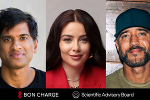 Global health experts Dr. Chatterjee, Shawn Stevenson and Dr. Bazzane join BON CHARGE’s Scientific Advisory Board