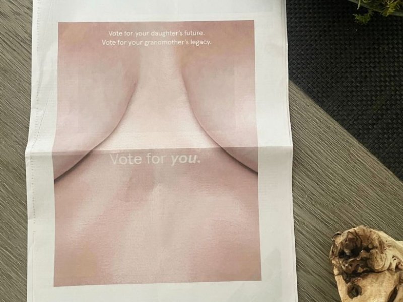 Glossier unveils US presidential election advert