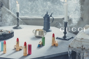 Gucci Beauty sparkles with new festive glitter lipstick launch