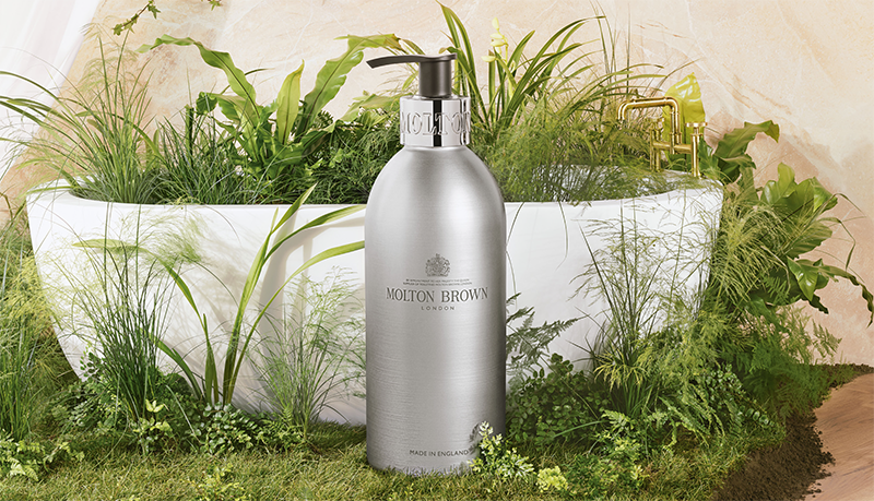 Guilt-free bathing from Molton Brown and Vetroplas