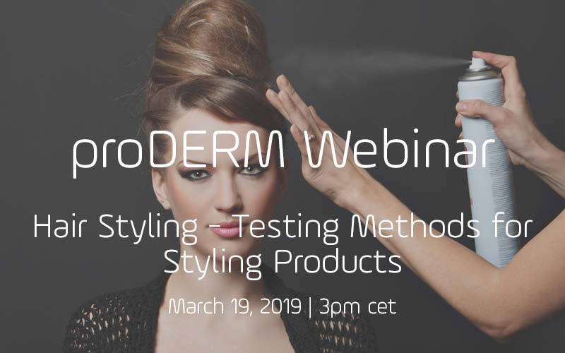 Hair Styling - Testing Methods for Styling Products