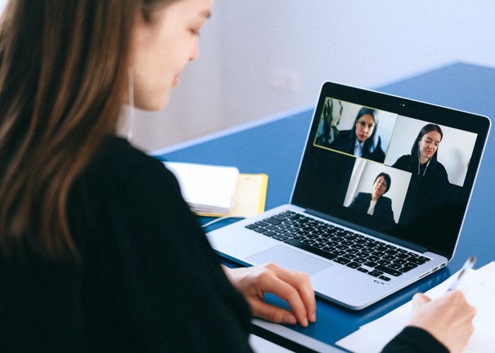 Half of Brits cannot stand how they look on a video call