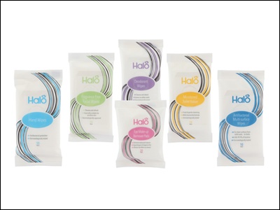 Halo Wipes to be stocked in 324 Asda stores in the UK