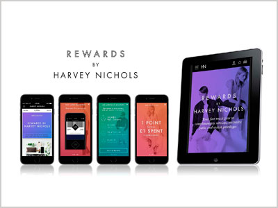 Harvey Nichols taps into loyalty with Rewards app