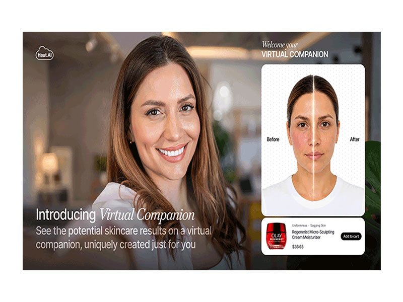 Haut.AI Collaborates with OLAY on Virtual Companion Technology to Power Clinically Modeled Skincare Simulations