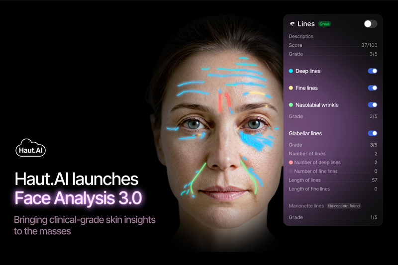 Haut.AI launches Face Analysis 3.0 - New standard for precision in AI skin analysis