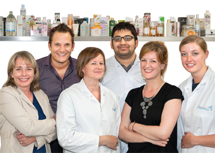 Herrco Cosmetics specialise in
the product development and
innovation of natural beauty
products backing up creative
formulations with professional
manufacturing facilities.